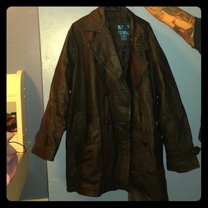 Mens xxl leather jacket